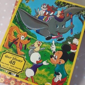 Disney Colorful Character Puzzle - Blue, Green, Red